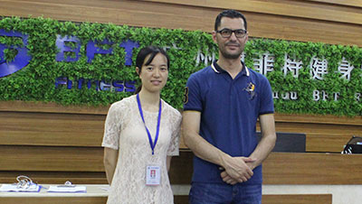 时隔五年卡塔尔客户再次来羞羞视频网页在线观看采购健身器材